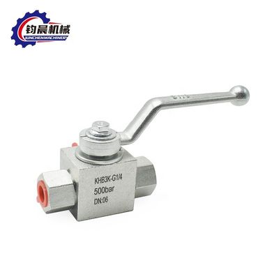 Υψηλής πίεσης βαλβίδα σφαίρας KHB3K-G1/4 500bar Werkseitige Direkt Versorgung