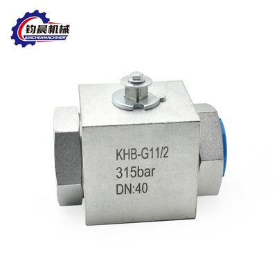 KHB-G11/2 Υδραυλική βαλβίδα σφαίρας υψηλής πίεσης από ανοξείδωτο χάλυβα για προσαρμοσμένη υποστήριξη